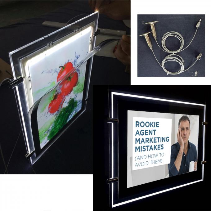 Двойник светлой коробки рамки плаката СИД смертной казни через повешение встал на сторону витринный шкаф киноафиши