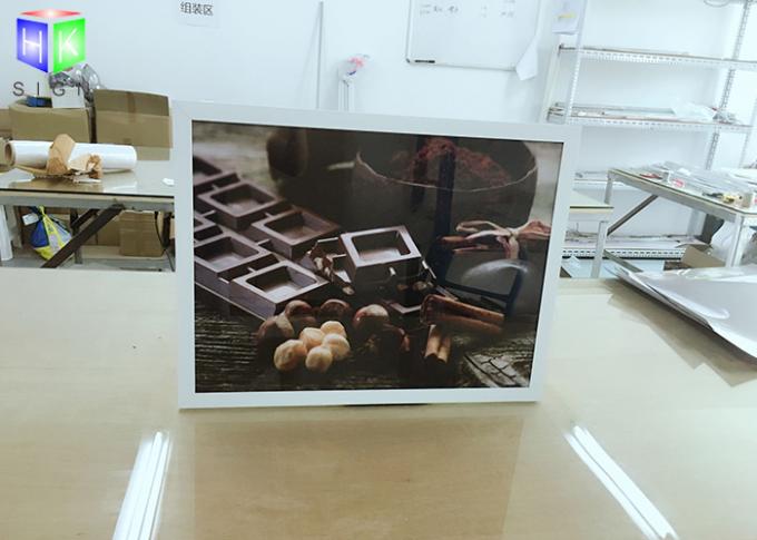 Стена коробки А3 рамки плаката изображения светлая алюминиевая установленная для киноафиши
