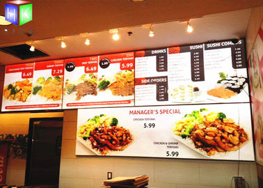 Китай Изогнутые рестораном коробки меню осветили охрану окружающей среды доски меню поставщик