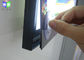 Коробки черной алюминиевой рекламы светлые, знак приведенный Лигхтбокс с картинной рамкой поставщик