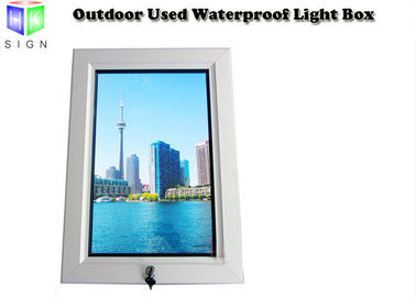 Коробка приведенная 24 кс 36 дюймов Локабле водоустойчивая на открытом воздухе светлая, картинная рамка рекламируя дисплей светлой коробки